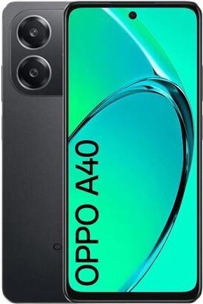 Produktbild OPPO A40 (128 GB, Sparkie Black, 6.67", Dual SIM, 50 Mpx, 4G)