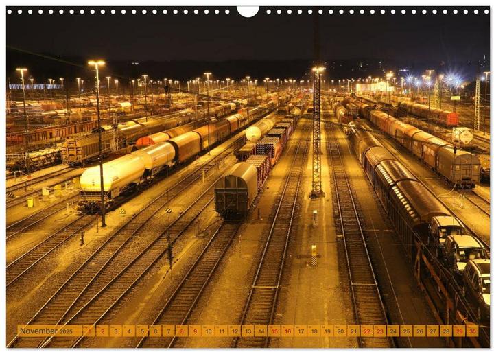 Produktbild RUHRPOTT LICHTER (Wandkalender 2025 DIN A3 quer), Monatskalender (A3, Deutsch)