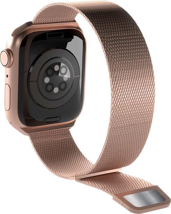 Image du produit Puro Milanese Magnetic Band - Pasek ze stali nierdzewnej do Apple Watch 38/40/41 mm (różowe złoto) (38 mm, 40 mm, 41 mm, Acier inoxydable)