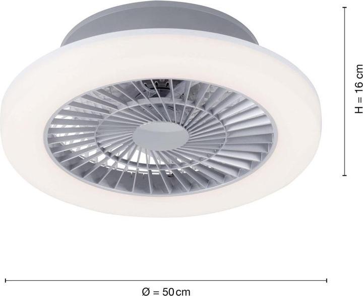 Actual product image Selltec LED ceiling lamp fan (3160 lm)