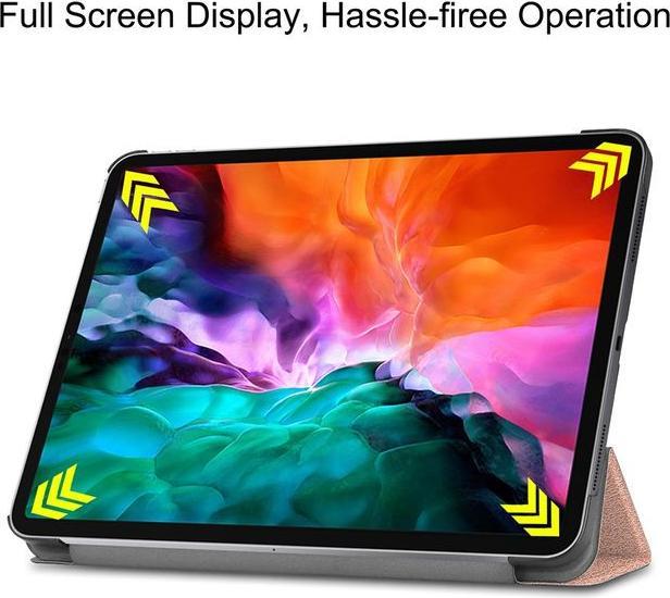 Actual product image MU Classic Triple foldable leather cover (iPad Pro 12.9 2020 (4. Gen))
