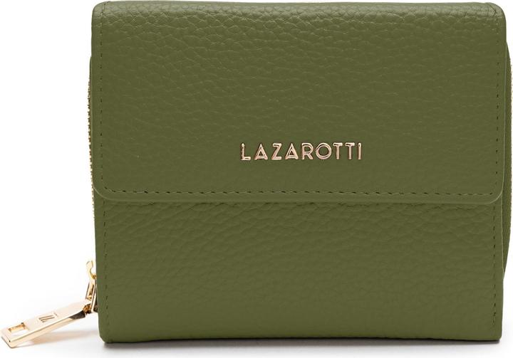 Lazarotti Bologna Leather Geldbörse Leder 12 cm