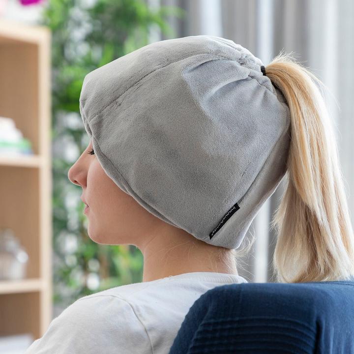 Immagine prodotto InnovaGoods Cappello in gel Hawfron Emicrania e Relax Grigio
