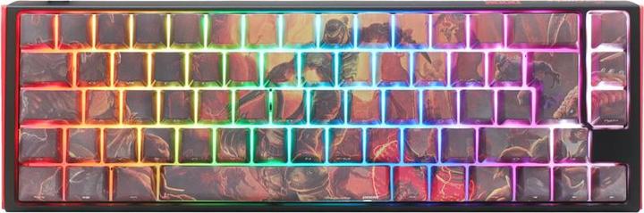 Produktbild Ducky x Doom One 3 SF Gaming Tastatur, RGB LED - MX-Speed-Silver (DE, Kabelgebunden)