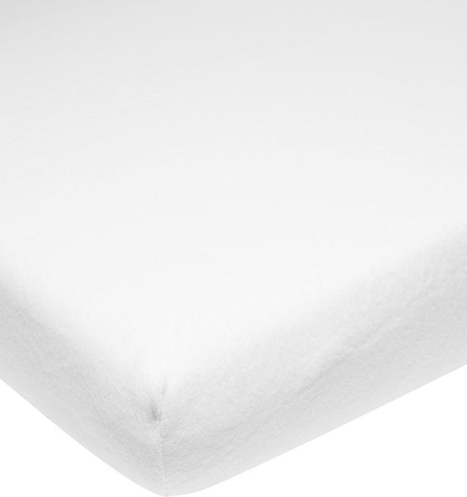Meyco Molton stretch Spannbettlaken 60x120 weiss