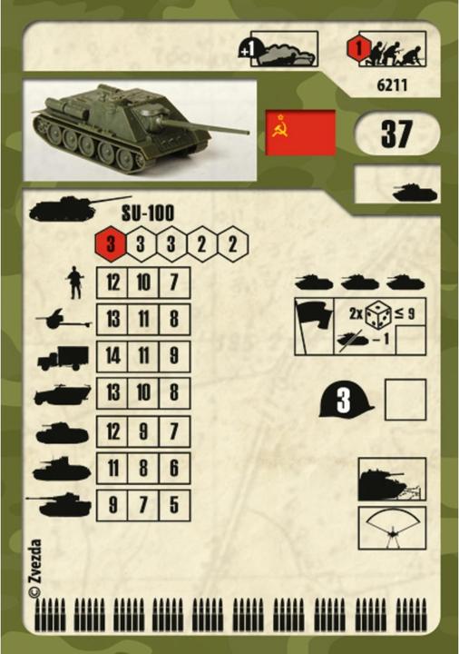Produktbild Tamiya 1:100 Self-propelled Gun SU-100