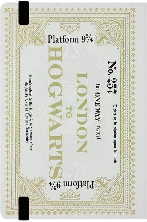 Produktbild Notizbuch Hogwarts Express Ticket A5 (A5, Liniert)