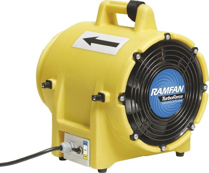 Image du produit RamFan Ventilateur haute performance UB20, Ventilateur UB20 avec adaptateur pour Lutte (74 dB)