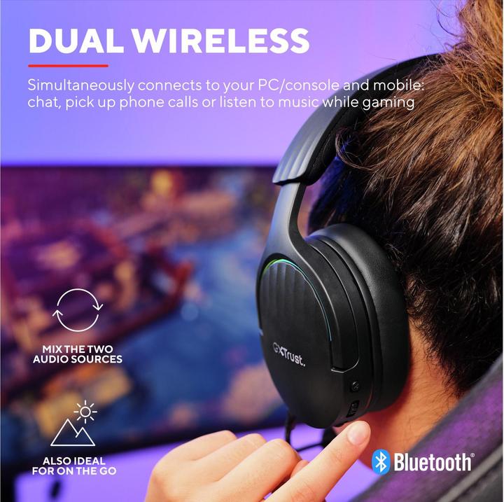 Actual product image Trust GXT 491 Fayzo (Wireless, Cable)