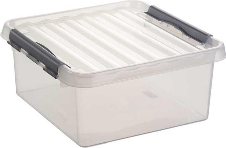 Produktbild Helit Aufbewahrungsbox the q-line (39 x 18 x 38 cm, 18 l)