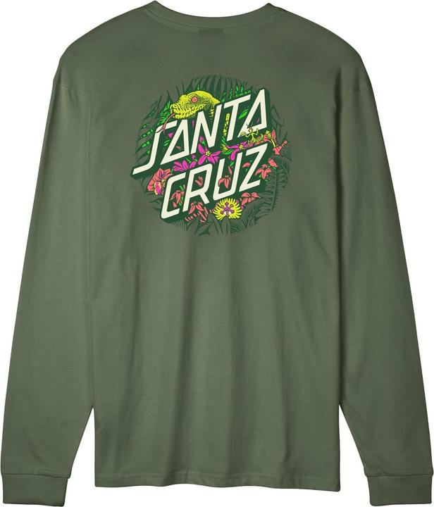 Actual product image Santa Cruz Asp Flores Dot Back Longsleeve (M)