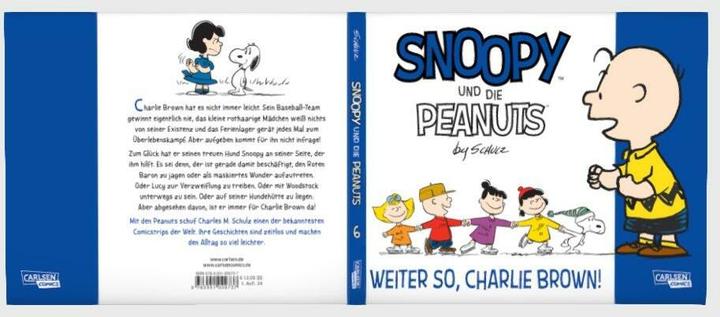 Produktbild Snoopy und die Peanuts 6: Weiter so, Charlie Brown! (Deutsch, Charles M. Schulz, 2024)