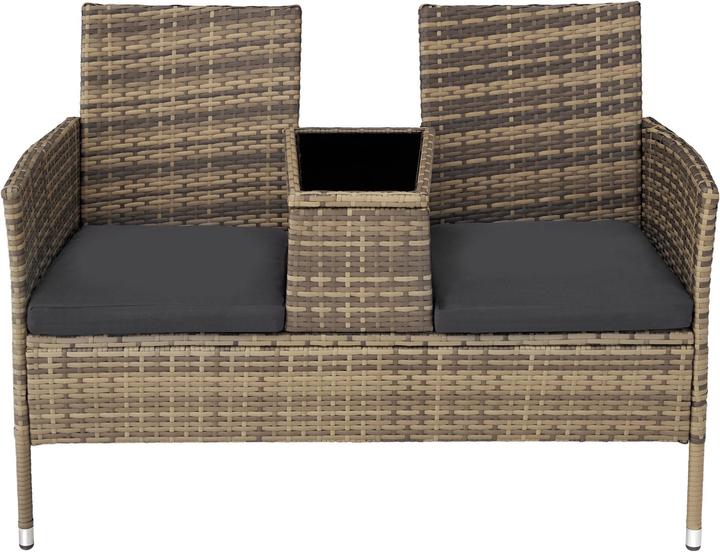 Actual product image tectake Garden bench