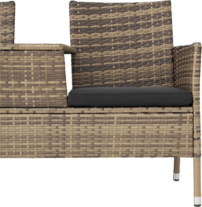Actual product image tectake Garden bench