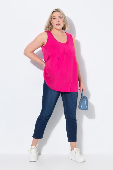 Produktbild Ulla Popken 7/8-Jeggings Sienna, Elastikbund, schmales Bein (58)