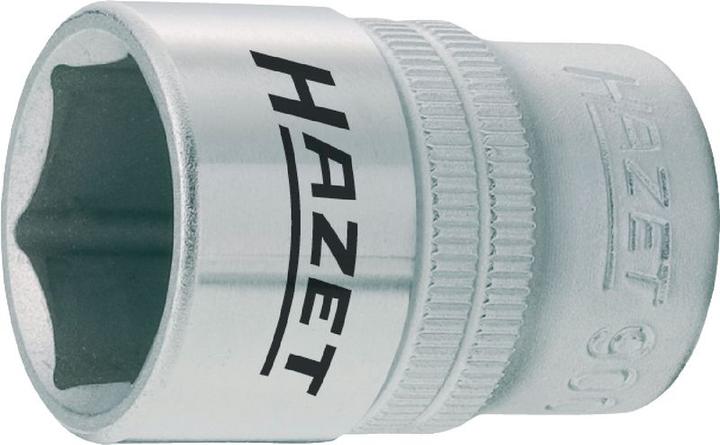 Actual product image HAZET Socket ∙ hexagon 900-18 ∙ Square, hollow 12.5 mm (1/2 inch) ∙ Outside hexagon traction profil… (18 mm)