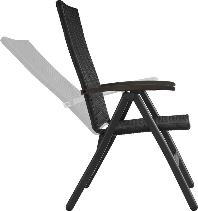 Produktbild tectake Rattanstuhl Melbourne klappbar