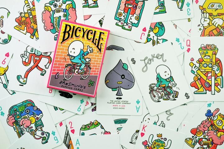 Actual product image Bicycle Brosmind Four Gangs (English)