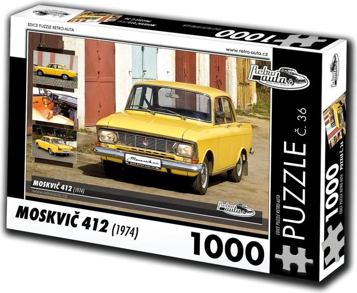 Produktbild Retro-auta Puzzle Nr. 36 Moskvich 412 (1974) 1000 Teile (1000 Teile)