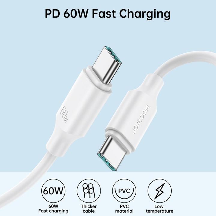 Image du produit Joyroom USB C — USB C (1 m, USB 2.0)