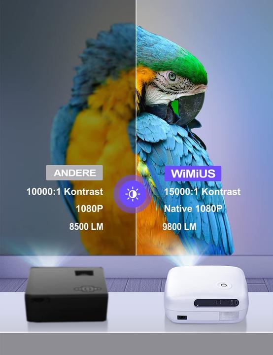 Immagine prodotto WiMiUS K7 (Full HD, 480 lm)