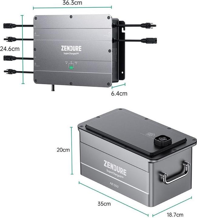 Image du produit Zendure SolarFlow Set Smart PV Hub avec batterie d'extension