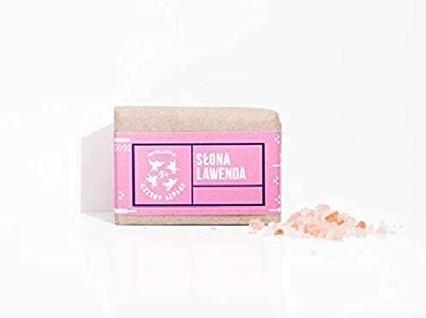 Actual product image Four Starlings Soap House Natural Bar Soap Salty Lavender 110G (Hard soap)