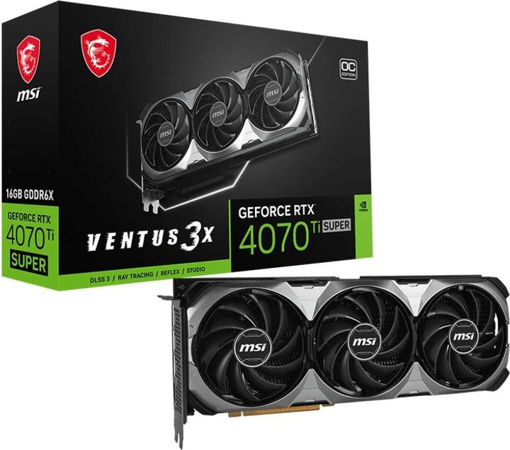 MSI GeForce RTX 4070 Ti SUPER 16G Shadow 3X OC (16 GB)