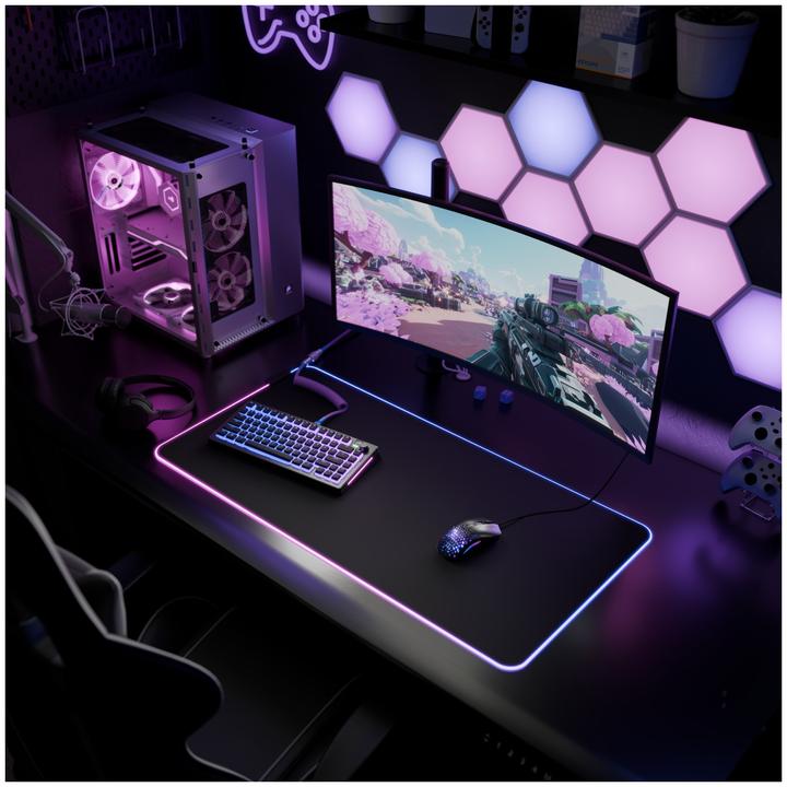 Actual product image Glorious Mouse Pad 2 GLED XXL Black (XXL)