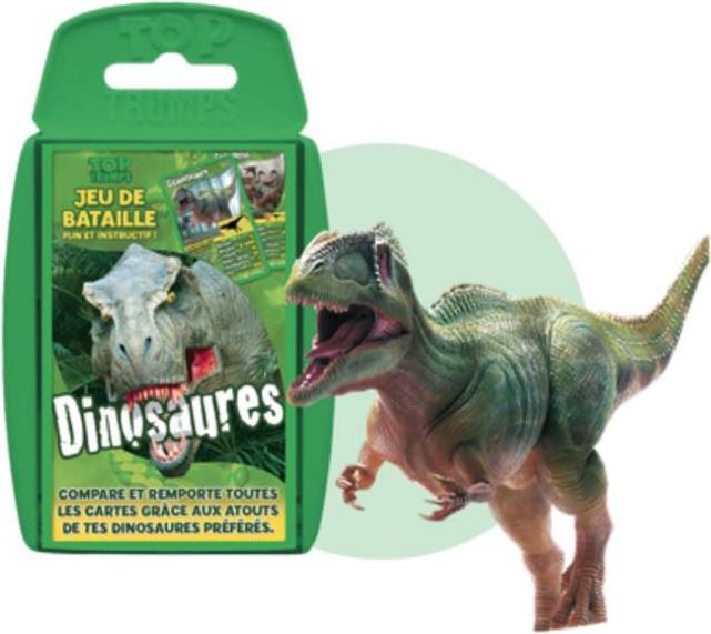 Produktbild Winning Moves Jeu de Bataille Dinosaures (Französisch)