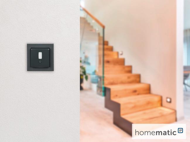 Actual product image Homematic IP Motion detector for 55 mm HmIP-SMI55-A (150 m)