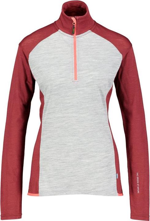 Meru Vordingborg Longsleeve Zip Shirt Merino