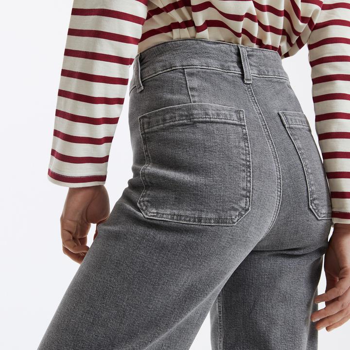 Actual product image La Redoute Collections High-Waist-Jeans (30)