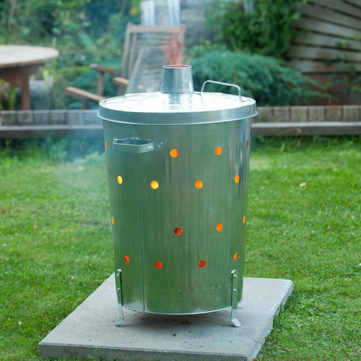 Actual product image Nature Spalarka ogrodowa stal galwanizowana 46x72cm okrągła