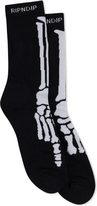 Actual product image RipnDip Skelly Nermal Socks (One size)