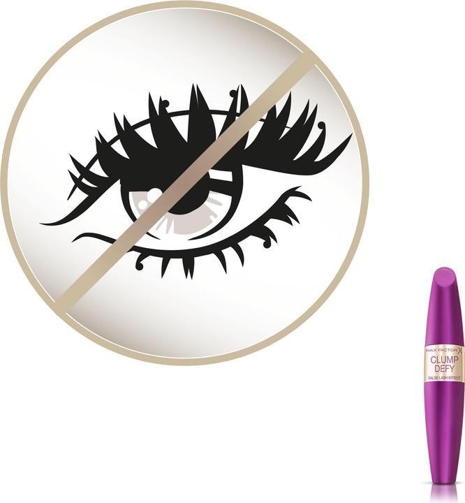 Produktbild Max Factor False Lash Effect Clump Defy Mascara No 001 (Schwarz)
