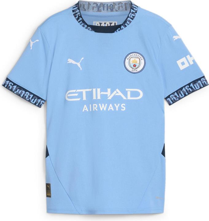 Puma MCFC Home Jersey Replica Jr (152)