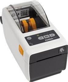 Actual product image Zebra ZD411-HC, 12 dots/mm (300dpi), RTC, USB, USB-Host, BT (BLE), Ethernet, EPLII, ZPLII, Kit (US (300 dpi)