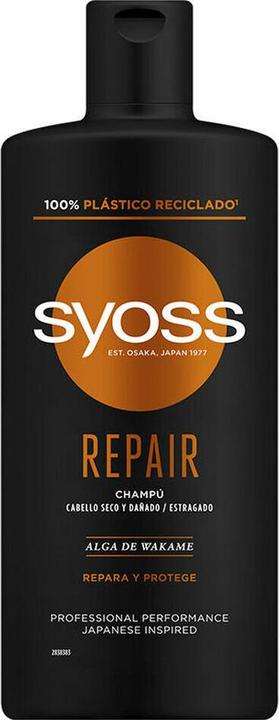 Immagine prodotto Syoss Shampoo riparatore per capelli secchi e danneggiati 440ml (440 ml, Shampoo liquido)