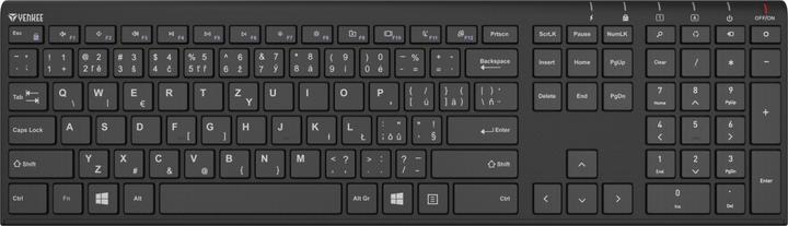 Image du produit Yenkee Clavier sans fil YKB 2000 CSBK (ING. Int., Sans fil)