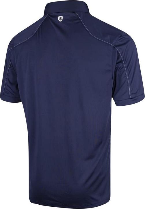 Produktbild Island Green Poloshirt Abgesteppt Emblem (M)