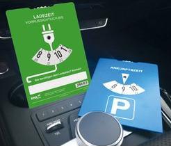 Image du produit Rnk Disque de stationnement en carton conforme au code de la route