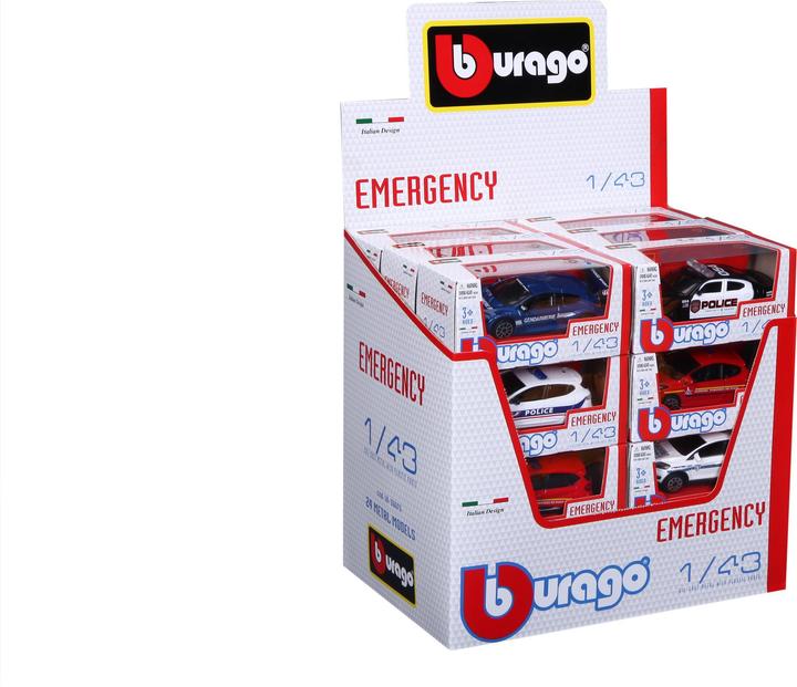 Immagine prodotto Burago 1/43 VEICOLO INSERITO - Modello casuale