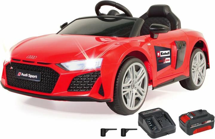 Productafbeelding Jamara Ride-on Audi R8 Spyder 18V rood Einhell Power X-Change incl. Startset (18 V)