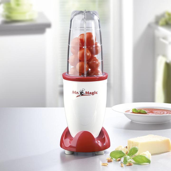 Produktbild Gourmetmaxx 250 Watt, inkl. Deckel, Weiss/Rot Single (250 W)
