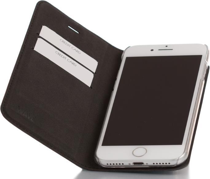 Produktbild Wave BookCase suojakotelo, iPhone 7 / 8 / SE, musta (Apple iPhone SE (3rd Gen))