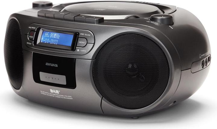 Produktbild Aiwa BBTC-660DAB/MG (DAB+, FM, Bluetooth)