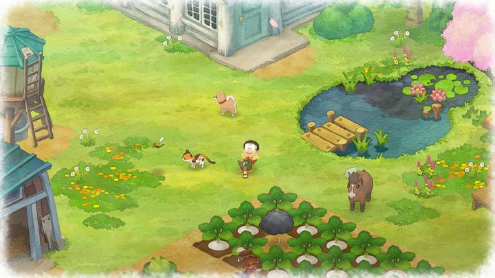 Actual product image Bandai Namco Doraemon Story of Seasons (PS4, Multilingual)