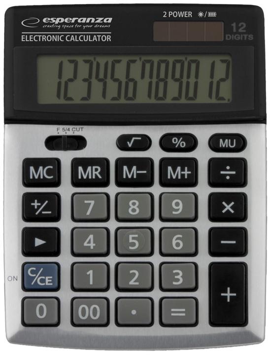 Actual product image Esperanza ECL102 Desktop calculator Simple calculator (Rechargeable battery)