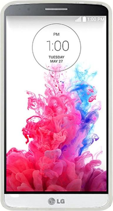 Produktbild König Design Ultra Dünn Schutzhülle Handytasche Etuis TPU für Handy LG Electronics G3 S Transparent Matt (LG G3 Stylus)